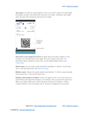 Page 311Go to:  Table of Content ^
Taken from :  http://help.apple.com/iphone/10/ Go to:  Table of Content ^
Compiled by :  iphone7userguide.com  