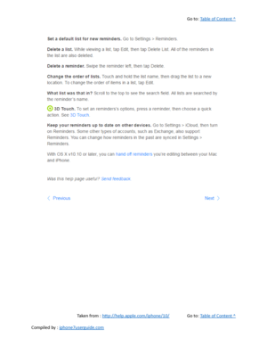 Page 329Go to:  Table of Content ^
Taken from :  http://help.apple.com/iphone/10/ Go to:  Table of Content ^
Compiled by :  iphone7userguide.com  