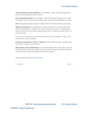 Page 337Go to:  Table of Content ^
Taken from :  http://help.apple.com/iphone/10/ Go to:  Table of Content ^
Compiled by :  iphone7userguide.com  