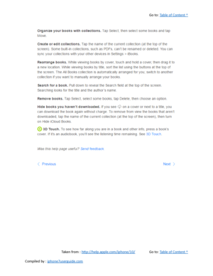 Page 351Go to:  Table of Content ^
Taken from :  http://help.apple.com/iphone/10/ Go to:  Table of Content ^
Compiled by :  iphone7userguide.com  