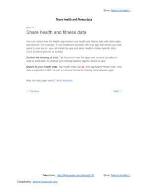 Page 380Go to:  Table of Content ^
Share health and fitness data
Taken from :  http://help.apple.com/iphone/10/ Go to:  Table of Content ^
Compiled by :  iphone7userguide.com  