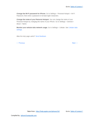 Page 444Go to:  Table of Content ^
Taken from :  http://help.apple.com/iphone/10/ Go to:  Table of Content ^
Compiled by :  iphone7userguide.com  