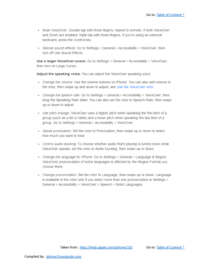 Page 495Go to:  Table of Content ^
Taken from :  http://help.apple.com/iphone/10/ Go to:  Table of Content ^
Compiled by :  iphone7userguide.com  