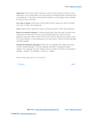 Page 499Go to:  Table of Content ^
Taken from :  http://help.apple.com/iphone/10/ Go to:  Table of Content ^
Compiled by :  iphone7userguide.com  