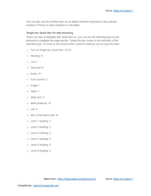 Page 506Go to:  Table of Content ^
Taken from :  http://help.apple.com/iphone/10/ Go to:  Table of Content ^
Compiled by :  iphone7userguide.com  