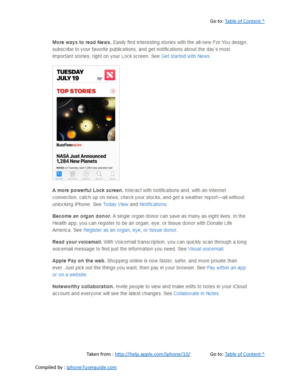Page 62Go to:  Table of Content ^
Taken from :  http://help.apple.com/iphone/10/ Go to:  Table of Content ^
Compiled by :  iphone7userguide.com  