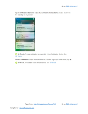 Page 76Go to:  Table of Content ^
Taken from :  http://help.apple.com/iphone/10/ Go to:  Table of Content ^
Compiled by :  iphone7userguide.com  