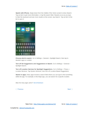 Page 82Go to:  Table of Content ^
Taken from :  http://help.apple.com/iphone/10/ Go to:  Table of Content ^
Compiled by :  iphone7userguide.com  
