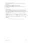 Page 112 Chapter  30    iBooks 11 2
Printing or emailing a PDF
You can use iBooks to email a copy of a PDF, or to print all or a portion of the PDF to an 
AirPrint printer.
Email a PDF:  Open the PDF, tap  then choose Email Document.
Print a PDF:  Open the PDF, tap  then choose Print. For more information, see Printing with 
AirPrint
 on page 30 .
iBooks settings
iBooks stores your collections, bookmarks, notes, and current page information using your Apple 
ID, so you can read books seamlessly across all your...