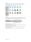 Page 12 Chapter 2    Get started 12
Finder
The Finder  is an app that’s always open. Use the Finder to organize and locate your files.
Open a Finder window. Click the Finder icon  in the Dock, at the bottom of the screen.
The Dock
The Dock, at the bottom of the screen, is a convenient place to keep the apps and documents 
you use frequently. You can make the Dock larger or smaller, add or remove items, move it to the 
left or right side of your screen, or even set it to hide when you’re not using it.
Go to the...