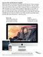 Page 10Use your Mac and iOS devices togetherWhen you sign in to iCloud on your Mac and iOS devices* they recognize 
when they’re near each other, enabling amazing features. You can make  
and receive iPhone calls on your Mac, using your Mac as a speakerphone. 
SMS messages sent to your iPhone appear in Messages on your Mac, so  
you can keep track of all your conversations. With Instant Hotspot, your  
Mac can automatically use the personal hotspot on your iPhone. And with 
Handoff, you can start an activity on...