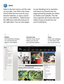 Page 11Safari is the best way to surf the web 
on your Mac. Just click in the Smart 
Search field and see icons for your 
favorite websites, or type a search 
term or web address—Safari knows 
the difference and will send you to 
the right place. You can save pagesSafari
to your Reading List to read later, 
and check out Shared Links for 
pages posted by people you follow 
on Twitter and LinkedIn. The Tab 
view organizes all of your tabs and 
makes it easy to locate the one 
you’re looking for.
Favorites view...