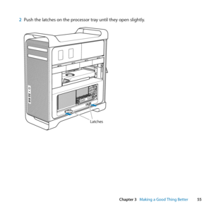 Page 55%JCRVGT/CMKPIC)QQF6JKPI$GVVGT
2WUJVJGNCVEJGUQPVJGRTQEGUUQTVTC[WPVKNVJG[QRGPUNKIJVN[
Latches 