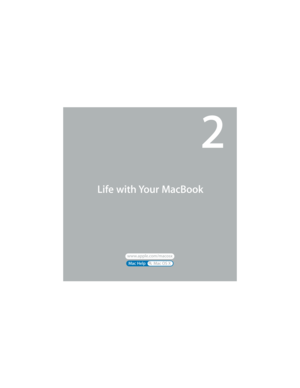 Page 19 
2 
2  
Life with Your MacBook
www.apple.com/macosx
Mac HelpMac OS X 