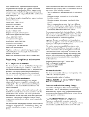 Page 5If your computer system does cause interference to radio or 
television reception, try to correct the interference by using 
one or more of the following measures:
 ÂTurn the television or radio antenna until the interference 
stops. 
 ÂMove the computer to one side or the other of the 
television or radio. 
 ÂMove the computer farther away from the television 
or radio. 
 ÂPlug the computer into an outlet that is on a different 
circuit from the television or radio. ( That is, make certain 
the computer...