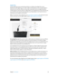 Page 30 Chapter 2    Get started 30
Apple Pay
You can make easy, secure, and private purchases on websites using Apple Pay on your 
MacBook Pro. With Apple Pay, your credit or debit card information is never stored by Apple or 
shared with the merchant. When you shop online using Safari, look for an Apple Pay button. 
Confirm payment using your iPhone or Apple Watch. If your MacBook Pro has the Touch Bar and 
you are the first user to go through setup, place your finger lightly on the Touch ID sensor to...