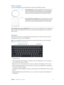 Page 6 Chapter 1    MacBook Pro at a glance 6
What’s included
To use your MacBook Pro, you need these two accessories, included in the box:
USB-C Charge Cable: To charge your MacBook Pro, connect one end of 
the USB-C Charge Cable to any Thunderbolt 3 port on your MacBook Pro, 
and the other end to the 61W Power Adapter (for 13-inch MacBook Pro 
models) or the 87W Power Adapter (for 15-inch MacBook Pro models).
61W or 87W USB-C Power Adapter: After the power adapter is connected 
to MacBook Pro with the USB-C...