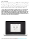 Page 5Let’s get startedPress the power button to start up your MacBook Pro, and Setup Assistant guides you through a few simple steps to get you up and running quickly.  It walks you through connecting to your Wi-Fi network and creating a user account for your Mac. And it can even transfer your documents, email, photos, music, and movies to your new Mac from another Mac or PC.
You can sign in with your Apple ID in Setup Assistant. This automatically  sets up your account in the Mac App Store and the iTunes...