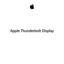 Page 1Apple Thunderbolt Display  