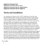 Page 1414English
AppleCare Protection Plan
AppleCare Protection Plan for iPod
AppleCare Protection Plan for Apple Display
AppleCare Protection Plan for Apple TV
Terms and Conditions
Your AppleCare Protection Plan (“APP”), AppleCare Protection Plan 
for iPod (“APP for iPod”), AppleCare Protection Plan for Apple Display 
(“APP for Apple Display”) or AppleCare Protection Plan for Apple TV 
(“APP for Apple TV”), (each referred to herein as the “Plan”) is governed 
by these Terms and Conditions and constitutes your...