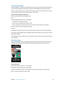 Page 24 Chapter  4    Music and Other Audio 24
Create Genius playlists
A Genius playlist is a collection of songs that go with a song you choose from your library. You 
can create Genius playlists on iPod nano, and sync Genius playlists you create with iTunes.
Genius is a free service, but you need an iTunes Store account to use it. To learn how to set up 
Genius in iTunes, open iTunes and choose Help > iTunes Help. 
Create a Genius playlist on iPod nano:
 1 Play a song, then tap the Now Playing screen.
 2 Tap...