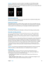 Page 33Important:  If iPod touch is very low on power, it may display one of the following images, 
indicating that iPod touch needs to charge for up to ten minutes before you can use it. If 
iPod touch is extremely low on power, the display may be blank for up to two minutes before one 
of the low-battery images appears.
or
Maximizing battery life
iPod touch uses lithium-ion batteries. To learn more about how to maximize the battery life of 
iPod touch, go to www.apple.com/batterie s.
Replacing the battery...