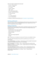 Page 133 Appendix B    Safety, Handling, & Support 13 3
Quick Look supports the following document types:
 •.doc, .docx—Microsoft Word
 •.htm, .html—webpage
 •.key—Keynote
 •.numbers—Numbers
 •.pages—Pages
 •.pdf—Preview, Adobe Acrobat
 •.ppt, .pptx—Microsoft PowerPoint
 •.rtf—Rich Text Format
 •.txt—text
 •.vcf—contact information
 •.xls, .xlsx—Microsoft Excel
For additional troubleshooting information, go to www.apple.com/support/ipodtouch.
Backing up iPod touch
You can use iCloud or iTunes to automatically...