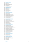 Page 5105 Chapter 17:  Note s
105 About Note s
105
 Writing note s
106
 Reading and editing note s
106
 Searching note s
106
 Printing or emailing note s
107
 Chapter 18:   Clock
107 About Clock
107
 Setting world clocks
108
 Setting alarms
108
 Using the stopwatch
108
 Setting a timer
109
 Chapter 19:   Reminders
109 About Reminders
11 0
 Setting a reminder
11 0
 Managing reminders in List vie w
111
 Managing reminders in Date vie w
111
 About location reminders
111
 Managing completed reminders
111...