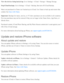 Page 272Vie w  t h e d evic e s b ein g b ack ed u p. 
Go to  S etti n gs >  i C lo ud  >  S to ra ge >  M anage S to ra ge.
Sto p iC lo ud b ack ups. 
Go to  S etti n gs >  i C lo ud  >  B ackup , th en tu rn  o ff i C lo ud  B ackup .
Music  n o t p urc hase d  i n  i T unes i s n ’t b acked  u p  i n  i C lo ud . U se  i T unes to  b ack u p  a nd  r e sto re  th at
co nte nt. S ee 
.
Im porta nt: 
Backup s f o r m usic , m ovie s, o r T V  s h o w  p urc hase s a re  n o t a v aila b le  i n  a ll c o untr...