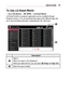 Page 7575SMARTSHARE
To	Use	LG	Smart	World
•	Select  (Home) → MY	APPS	→ LG	Smart	World.
LG Smart World is a projector application service available through Projector Service. You can download and enjoy many different apps (for fee or free) including education, entertainment, life, and news.
002400530053000300140024005300530003001B 002400530053000300140018
00240053005300030015 0024005300530003001C 002400530053000300140019
00240053005300030016 002400530053000300140013 00240053005300030014001A
00240053005300030017...