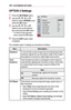 Page 104104CUSTOMIZING	SETTINGS
OPTION	2	Settings
1 Press the SETTINGS button.
2 Use the , , , or  button to select OPTION	2 and press the OK button.
3 Use the , , , or  button to set up the desired item and press the OK button. -To return to the previous menu, press the  button.
4 Press the EXIT button when completed.
	
• 002E0048005C005600570052005100480003 001300030010  000E
	
• 00240058005700520003002E0048005C005600570052005100480003 001D000300320051
	
• 0033002D0037000300300052004700480003...