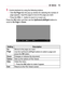 Page 7373MY	MEDIA
5 Control playback by using the following buttons.
•	Click Go	Page then the pop-up window for selecting the number of page appears. Input the page to move to the page you want.
•	Press the VOL	+,	- button to zoom in or zoom out.
Press the OK button and then use the Up/Down/Left/Right buttons to move to Go	Page or Zoom.
ꔦQ.MENU002A0052000300330044004A0048 003D005200520050 003200530057 002B004C00470048 0028005B004C0057
SettingDescription
Go	
Page
Moves to the page you want.
Use the...