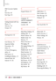 Page 122Index
12 0   
FDA Consumer Update  
99
Font Size  66
Font Type  65
G
Getting Started with Your 
Phone  12
Glossary  117
Groups  25
H
Hearing Assist  62
I
Icon Glossary  75
Important Safety 
Precautions  78
Inbox  31
In Case of Emergency 
(ICE)  27
Info Search  55
Installing the Battery  12
Internal Clock  66
Internet  41, 42
K
Keypad Volume  61
L
Language  67
LIMITED WARRANTY 
STATEMENT  110
Location  68
M
Main Menu Settings  65
Making Calls  13
Master Volume  48
Media Center  42
Memory  75
Menus...