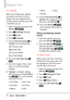 Page 56Settings & Tools
54   
4.5 Calendar
Allows you to keep your agenda 
convenient and easy to access. 
Simply store your appointments 
and your phone will alert you with 
a reminder you set.
1.  Open the phone and press the OK key  
 MENU
. 
2. Pr
ess 
  Settings & Tools .
3. Press 
  Tools . 
4. Press 
  Calendar .
5. Use the  Directional key  
 to 
highlight the scheduled day.
Left: Previous Day
Right: Next Day
Up: Previous Week 
Down: Next Week
6. Press the  Left Select key  
 
Add.
7
.  Enter the...