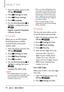 Page 70Settings & Tools
68   
1.  Open the phone and press the OK key   MENU
. 
2. Pr
ess 
  Settings & Tools .
3. Press 
  Phone Settings .
4. Press 
  Language .
5. Use the  Directional key  
 to 
highlight a setting, then press 
 SET .
English
/ Español/Simpliﬁed 
Chinese/ Korean.
8.5 Location 
Allows you to set GPS (Global 
Positioning System: Satellite 
assisted location information 
system) mode.
1.  Open the phone and press the  OK key  
 MENU
. 
2. Pr
ess 
  Settings & Tools .
3. Press 
  Phone Settings...