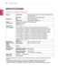 Page 3938
ENGENGLISH
TROUBLESHOOTING
DisplayScreen TypeTFT (Thin Film Transistor) LCD (Liquid Crystal Display) Panel
Anti-Glare coating
Pixel Pitch0.3114 mm x 0.3114 mm (Pixel Pitch)
ResolutionMax1920 x 1080 @ 60 Hz
RecommendVESA 1920 x 1080 @ 60 Hz
Power ConsumptionOn Mode : 27 W (ENERGY STAR® standard)*Sleep Mode ≤ 0.3 W Off Mode ≤ 0.3 W 
Power Input19 V  1.6 A
AC-DC AdapterType ADS-40SG-19-3 19032G, manufactured by SHENZHEN HONOR ELECTRONIC
or Type ADS-40FSG-19 19032GPG-1, manufactured by SHENZHEN HONOR...