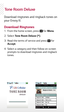 Page 13tone r oom d eluxe
Download ringtones and ringback tones on 
your Envoy III.
 1.   From the home screen, press  for Menu.
  2.   Select  Tone Room Deluxe (*).
  3.   Read the terms of service and press 
 for 
Accept .
  4.   Select a category and then follow on-screen 
prompts to download ringtones and ringback 
tones.
Download Ringtones 