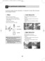 Page 21SER MAINTENANCE INSTRUCTIONSU
21
To prevent trouble and poor operating, it is important to check filters and spray
arms at regular intervals.
Filters
• Remove the lower rack first.
• Turn the mesh filter counterclockwise.
• Take out the mesh filter, upper STS filter
and outer filter.
• Clean them if necessary.
• Replace them in the reverse order.
upper STS filter
outer filter
mesh filter
Upper Spray Arm
• Pull the upper rack forwards.
• Check that the water jet holes are not
blocked.
•  If cleaning is...