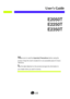 Page 1Make sure to read the Important Precautionsbefore using the
product. Keep the Users Guide(CD) in an accessible place for future
reference.
See the label attached on the product and give the information to
your dealer when you ask for service.
E2050T
E2250T
E2350T
User’s Guide
 
