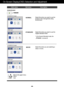 Page 2928
On Screen Display(OSD) Selection and Adjustment 
E2260V/E2360V
: Move to the upper menu,    : Move
EXIT : Exit
Main menu Sub menu Description
D-SUB/DVI-D input
HDMI inputSelect this when you want to use the
product in the most general using
environment. 
Select this when you are watching a
video or movie.
Select this when you want to use the
original standard video.
* In the General (Standard) mode, the              
is turned off.
NORMAL
STANDARD
D-SUB/DVI-D input
HDMI input
MOVIE
 