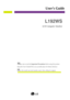 Page 1Make sure to read the Important Precautionsbefore using this product. 
Keep the User's Guide(CD) in an accessible place for furture reference.
Have the model and serial number ready when calling for support.
L192WS
LCD Computer Monitor
User’s Guide
 