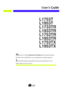 Page 1Make sure \bo read \bhe\f Import\bnt Pre\f\butions \fefore using \bhe prod\fuc\b. 
Keep \bhe User's Gui\fde(CD) in an access\fi\fle place for fur\bur\fe reference.
See \bhe la\fel a\b\bache\fd on \bhe produc\b and g\five \bhe informa\bion \b\fo your
dealer when you ask \ffor service.
User’s Guide
L1753T 
L1\b53T
L1733TR
L1\b33TR
L1753TR
L1\b53TR
L1753TX
L1\b53TX
 