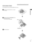 Page 1313
PREPARATION
DETACHING STAND
 ■The image shown may be somewhat different from your set.
1
2
3
Place  the  set  screen  side  down  on  a  cushion 
or soft cloth.
Pull the stand base.
M2080DB/M2280DB/M2380DB
Detach the monitor to the Stand Base by turn-
ing the screw to the left.
Turn the screw by using a  Coin.
Stand Base
Coin
   