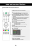 Page 1312
POWERTVINPUT
PR
PR
OK
MUTE
LIST
MENU
Q.VIEW
SLEEPARC/*
UPDATE
SIZE HOLD
INDEX
SSM PSM
TEXT
TIME MIX
REVEALMODE
VOL
VOL
MX?i
I/II
Name of the Remote Control Buttons
Name and Function of the Parts
I/II: Bilingual choice and sound mode selection
[TV]
To switch from Stereoto Monosound in case of stereo transmission,or from Nicam Stereoto Nicam Mono, in case of digital transmission.to switch from Nicam DualIto Nicam Dual IIor Nicam Dual I+IIin
case of Nicam Dual transmission.
to choose between DualI, Dual...