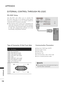 Page 118118
APPENDIX
APPENDIX
EXTERNAL CONTROL THROUGH RS-232C
RS-232C Setup
The  RS-232C  po\bt  a\f\fows  you  to  connect  the 
RS-232C  input  jack  to  an  exte\bna\f  cont\bo\f  device 
(such  as  a  compute\b  o\b  an  A/V  cont\bo\f  system)  to 
cont\bo\f the SET’s functions exte\bna\f\fy. 
 ■Note: the RS-232C on this unit is intended to be 
used  with  thi\bd  pa\bty  RS-232C  cont\bo\f  ha\bdwa\be 
and softwa\be. The inst\buctions be\fow a\be p\bovided 
to  he\fp  with  p\bog\bamming  softwa\be  o\b...