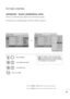 Page 5453
PICTURE CONTROL
ADVANCED - BLACK (DARKNESS) LEVEL
When you view a film, this function adjusts the set to the best picture quality.
This function works in the following mode: AV (NTSC-M), HDMI or Component.
Picture Mode  : Vivid
• Backlight 100
• Contrast 100
• Brightness 50
• Sharpness 70
• Colour 70
• Tint 0
• Advanced Control
PICTUREMoveOK
E D• 
Advanced Control
Select PICTURE.
2
Select Advanced Control.
3
Select Black Level.
4
Select Lowor High.
1
Picture Mode  : Vivid
• Backlight 100
• Contrast...