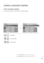 Page 5655
SOUND & LANGUAGE CONTROL
Auto Volume : Off
Balance 0
Sound Mode : Standard
• 120Hz 0
• 200Hz 0
• 500Hz 0
• 1.2KHz 0
• 3KHz 0
AUDIOMoveOK
E
Auto Volume  : Off
LR
-+
-+
-+
-+
-+
Auto Volume : Off
Balance 0
Sound Mode : Standard
• 120Hz 0
• 200Hz 0
• 500Hz 0
• 1.2KHz 0
• 3KHz 0
AUDIOMoveOK
E
Auto Volume  : Off
LR
AVL automatically remains on the same volume level if you change programmes.
AUTO VOLUME LEVELER
Select AUDIO.
2
Select Auto Volume.
3
Select Onor Off.
1
Off
OnOff
MENU
OK 
OK 
• Press the...