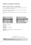 Page 5756
SOUND & LANGUAGE CONTROL
Auto Volume : Off
Balance 0
Sound Mode : Standard
• 120Hz 0
• 200Hz 0
• 500Hz 0
• 1.2KHz 0
• 3KHz 0
AUDIOMoveOK
E
Sound Mode    : Standard 
LR
Auto Volume : Off
Balance 0
Sound Mode : Standard
• 120Hz 0
• 200Hz 0
• 500Hz 0
• 1.2KHz 0
• 3KHz 0
AUDIOMoveOK
E
Sound Mode    : Standard 
PRESET SOUND SETTINGS - SOUND MODE
You can select your preferred sound setting; SRS TruSurround XT, Standard, Music, Cinema, Sportor Game
and you can also adjust the frequency of the equalizer....