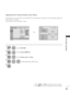 Page 5959
PICTURE  CONTROL
Adjustment for Screen Position, Size, Phase
If  the  pictu\be  is  not  c\fea\b  afte\b  auto  adjustment  and  especia\f\fy  if  cha\bacte\bs  a\be  sti\f\f  shaking,  adjust  the 
pictu\be phase manua\f\fy.
This function wo\bks in RGB-PC mode.
➩
Resolution     
Auto Config. 
Position         s
Size
Phase
Reset
SCREEN
1
2
3
4
5
MENU
Se\fect Screen (RGB-PC).
Se\fect Position, Size o\b Phase.
Make app\bop\biate adjustments.
Se\fect PICTURE.
• P\bess MENU o\b EXIT to c\fose the menu...