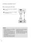 Page 1716
EXTERNAL EQUIPMENT SETUP
When connecting with a DVI cable
Connect  the  DVI  output  of  the  PC  to  the D DV
VI
I-
-D
D 
 I
IN
N
jack on the set.
Connect  the  audio  cable  from  the  PC  to  the A AU
UD
DI
IO
O
I IN
N 
 (
(R
RG
GB
B/
/D
DV
VI
I)
)
jack of the set.
2
1
NOTE!
G GIf  the  set  is  cold,  there  may  be  a  small  “flicker”
when the set is switched on. This is normal, there
is nothing wrong with the set.
G GIf  possible,  use  the  1920x1080@60Hz  video
mode  to  obtain  the  best...